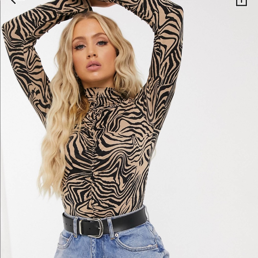 COPY - ASOS Tiger Print Bodysuit